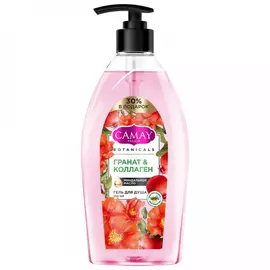 Гель для душа Camay Botanicals Цветы граната без парабенов 750 мл