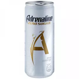 Энергетический напиток Adrenaline Rush Zero Sugar Silver Energy без сахара 0.25 л