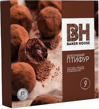Пирожные Птифур с трюфельным кремом Baker House