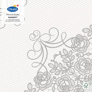 Салфетки DuniLin SOFT 40х40см Milena