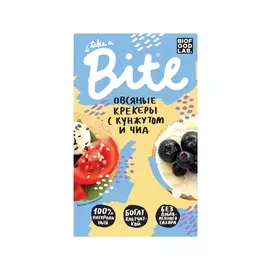 Овсяные крекеры с кунжутом и чиа Take a Bite
