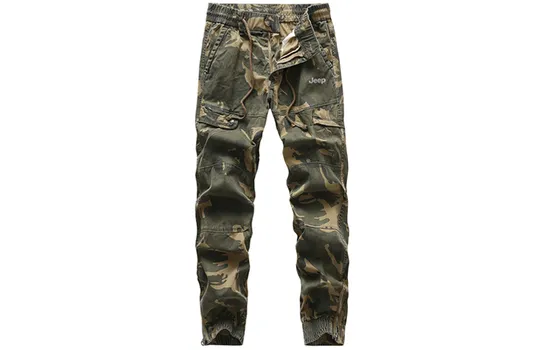 Брюки-карго унисекс Jeep, Camouflage Green