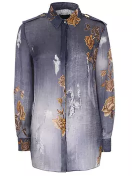 Рубашка шелковая JUST CAVALLI