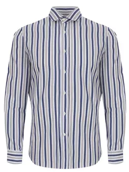 Рубашка Regular Fit хлопковая BRUNELLO CUCINELLI