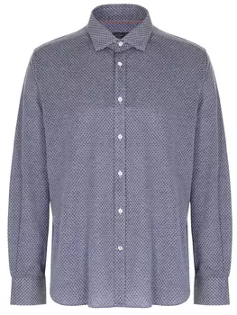 Рубашка Regular Fit хлопковая CORNELIANI
