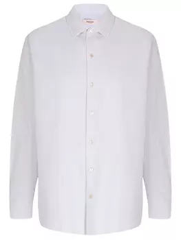 Рубашка Regular Fit из хлопка и шелка AGNONA