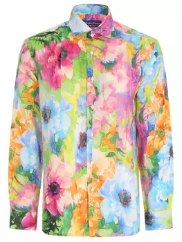 Рубашка Regular Fit льняная
