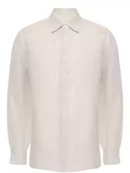 Рубашка Regular Fit льняная