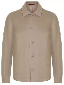 Рубашка Regular Fit льняная CUDGI