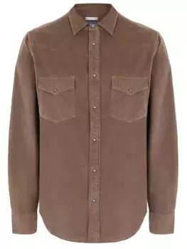Рубашка Regular Fit вельветовая