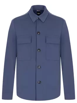 Рубашка Relaxed Fit из вискозы BOSS