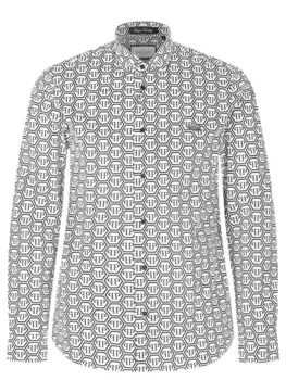 Рубашка Regular Fit хлопковая