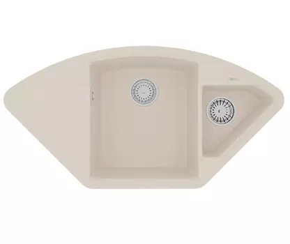 Мойка кухонная Lemark Irkana 980 9910048 50 бежевая
