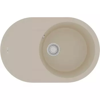 Мойка кухонная Lemark Lacha 760 9910056 50 бежевая
