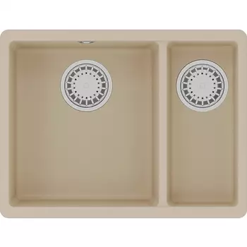 Мойка кухонная Lemark Sinara 550.2-U 9910080 42 бежевая