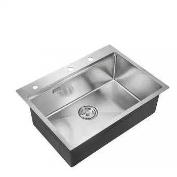 Мойка кухонная Milacio Denia 68 steel, нержавеющая сталь
