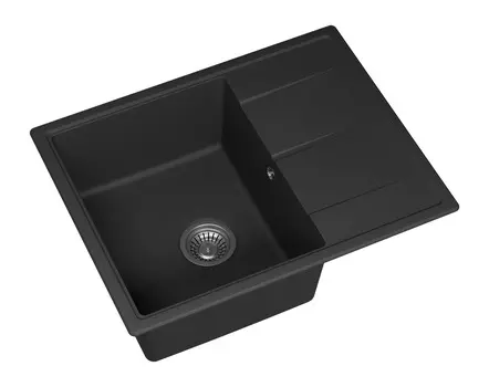 Мойка кухонная Misty Titan TIT-65х51-01 65х51 антрацит