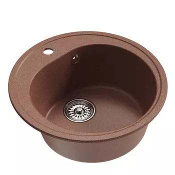 Мойка кухонная Mixline ML-GM11 551820 50х50 см, терракотовая