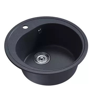 Мойка кухонная Mixline ML-GM11 551828 50х50 см, антрацит