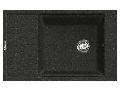 Мойка кухонная Lava L9 Basalt черный