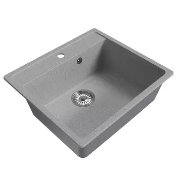 Мойка кухонная Mixline ML-GM15 551916 56х50 см, серая