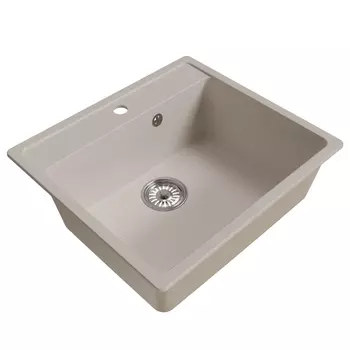 Мойка кухонная Mixline ML-GM15 551918 56х50 см, белая