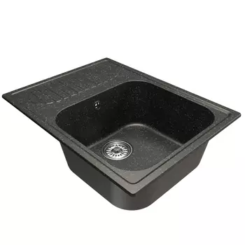 Мойка кухонная Mixline ML-GM18 551970 64х49 см, черная