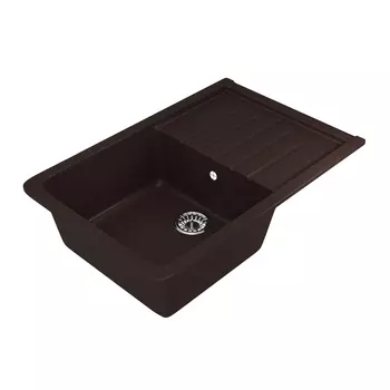 Мойка кухонная Mixline ML-GM19 547613 75х49,5 см, шоколад