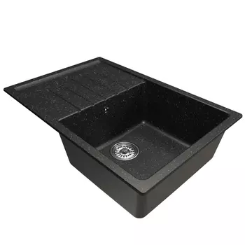 Мойка кухонная Mixline ML-GM19 551982 75х49,5 см, черная