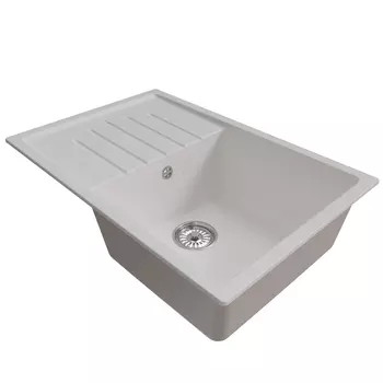 Мойка кухонная Mixline ML-GM19 551987 75х49,5 см, белая