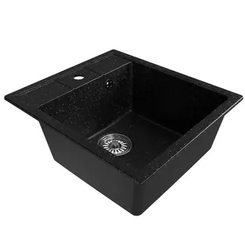 Мойка кухонная Mixline ML-GM28 552096 45х50 см, черная
