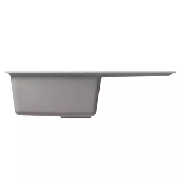 Мойка кухонная Mixline ML-GM31 552191 77х50 см, серая