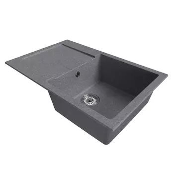Мойка кухонная Mixline ML-GM31 552195 77х49,5 см, графит