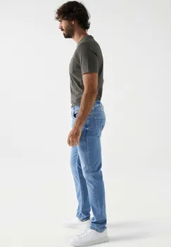 Джинсы облегающего кроя SLIM Salsa Jeans, синий