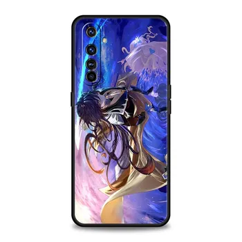 Чехол Genshin Impact для Realme GT Neo 2 3 3T, чехол для телефона Realme 10 9 8 5G 7 6 GT2 Pro Plus 9i 8i C21 C11 C25 C35, силиконовый чехол Realme 6 Pro