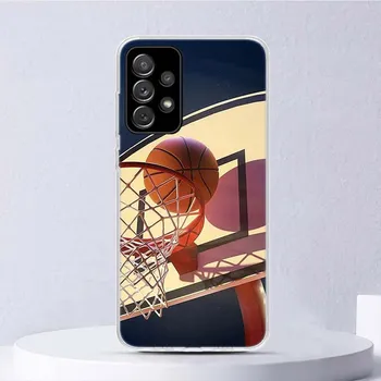 Мягкий спортивный чехол с баскетбольной корзиной для Samsung Galaxy A51 A71 A50 A70 A21S, чехол для телефона A30 A20E A10 A31 A41 A6 A7 A8 A9 Shell Co Samsung A71
