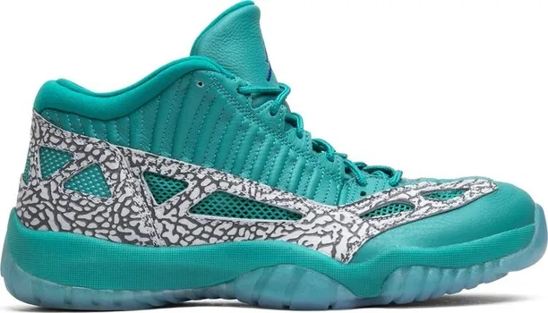 Кроссовки Air Jordan 11 Retro Low IE Rio Teal, бирюзовый