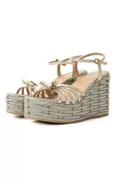 Кожаные босоножки VLogo Signature Valentino