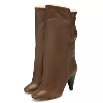 Кожаные ботильоны Lakfee Isabel Marant