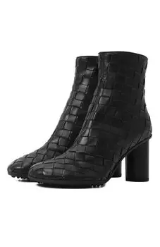 Кожаные ботильоны Atomic Bottega Veneta