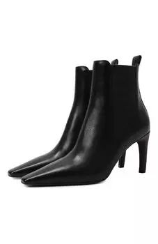 Кожаные ботильоны Brunello Cucinelli