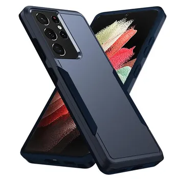 Жесткий прочный модный защитный чехол для Samsung Galaxy A13 5g A54 A14 A53 A52 A73 A33 S23 Ultra S22 Plus S20 S21 Fe Защитный чехол for Galaxy A52 5G красный