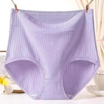 Женское нижнее белье, хлопковые трусы больших размеров XL XXL 3XL 4XL 5XL 6XL XL красный