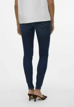 Джинсы облегающие SKINNY FIT Vero Moda, темно-синий деним