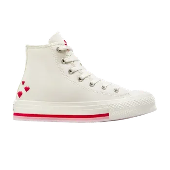 Кроссовки Converse Chuck Taylor All Star Lift Platform High GS Valentines Day 2025, кремовый