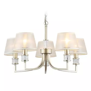 люстра подвесная AMBRELLA High Light E14х5 40Вт золото