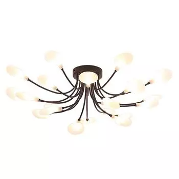люстра потолочная ARTE LAMP Guimet G4 20х3Вт металл чёрный