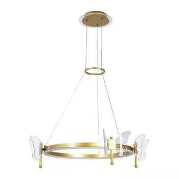 люстра подвесная ARTE LAMP Darcy LED 1х72Вт металл золото