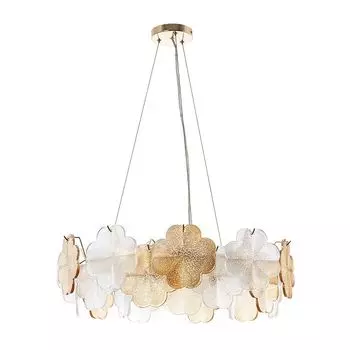 люстра подвесная ARTE LAMP Mallika E14 7х40Вт металл золото