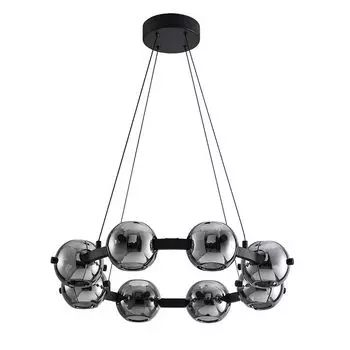 люстра подвесная ARTE LAMP Markab LED 1х48Вт металл черный